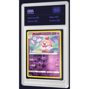 Silver Tempest Reverse Holo Slurpuff 084/195 Pokémon TCG - CGA 9.0 Digital Grade